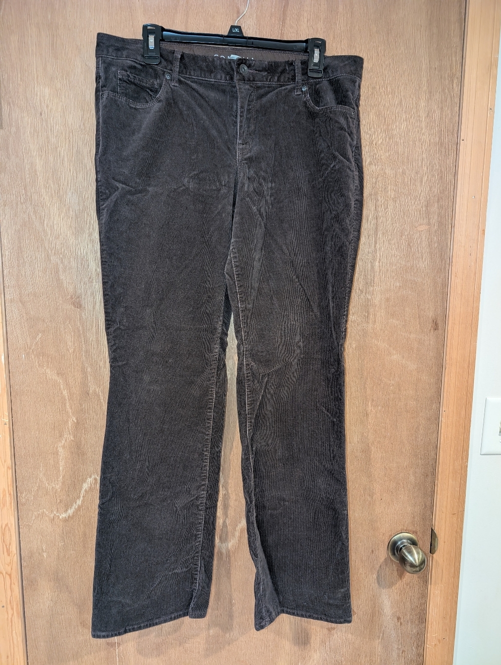 Sonoma Women’s Dark Brown Corduroy Boot Cut Jeans